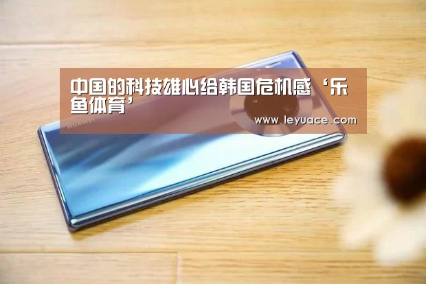 中国的科技雄心给韩国危机感‘乐鱼体育’